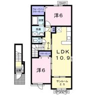 ラフレシールCの間取り画像