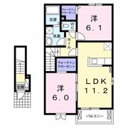 アヴニールⅢの間取り画像