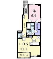 カーサ ヴィヴァーチェの間取り画像