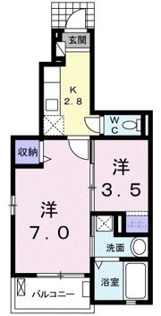 ニューオールリバーの間取り画像