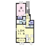 ディアリス・K Aの間取り画像