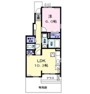 プラシード Ⅱの間取り画像