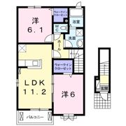 シュシュメゾン ぴあのの間取り画像