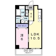 ルシエル京の間取り画像