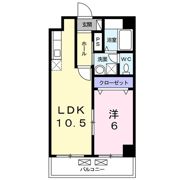ルシエル京の間取り画像