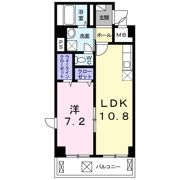 ルシエル京の間取り画像