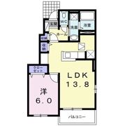 ポンドⅠの間取り画像