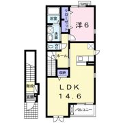 コルテーゼ Ⅲの間取り画像