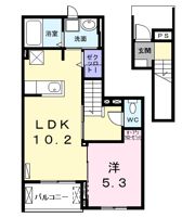 ウイングコートの間取り画像