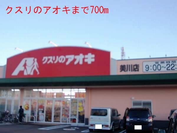 近くのクスリのアオキまで700m(徒歩9分)