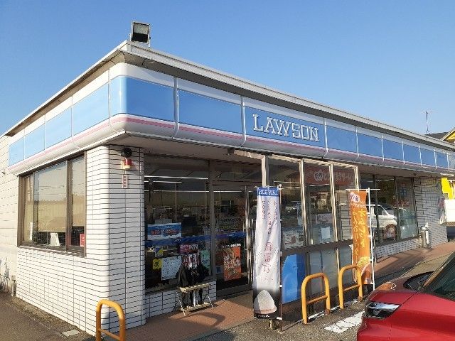 近くのローソン上市正印店まで450m（徒歩6分）