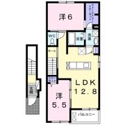 フローラルコートAの間取り画像