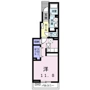 アムリタⅡの間取り画像