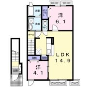 スクエアⅠの間取り画像