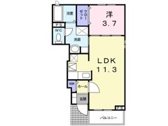 サンライト春日の間取り画像