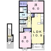 コンフォート アシロⅠの間取り画像