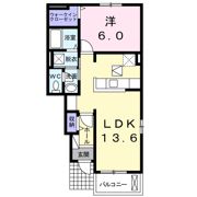 サングレイス Bの間取り画像