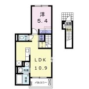 エスポワールの間取り画像
