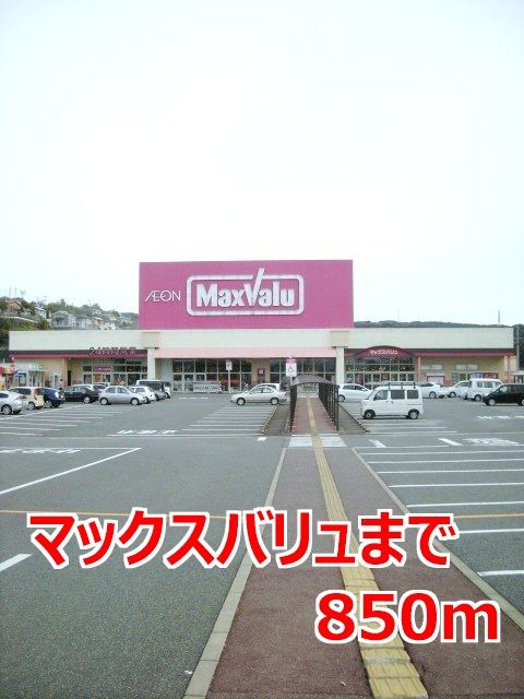 近くのマックスバリュまで850m(徒歩11分)