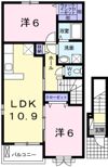 シンビジュウムBの間取り画像