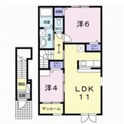 伊万里Ⅰの間取り画像