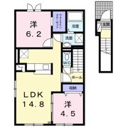 フェリス木場の間取り画像