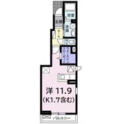 エレガンシアの間取り画像
