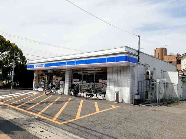 近くのローソン明南二丁目店まで550m(徒歩7分)