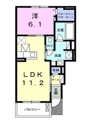 プラスターラー．エス 弐番館の間取り画像