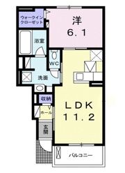 プラスターラー．エス 弐番館の間取り画像