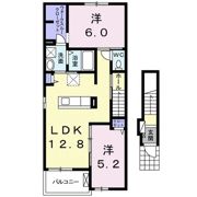 ヴィア ヴィトーリアの間取り画像