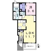 フォレスト Ⅱの間取り画像