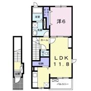フォレスト Ⅱの間取り画像
