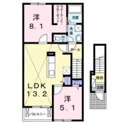 カルムAの間取り画像
