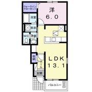 レインボーヒルズⅠの間取り画像