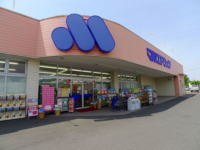 近くのマルエドラッグ内ヶ島店まで1,400m（徒歩18分）