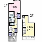 テラスハウスの間取り画像