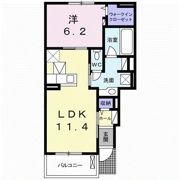 グラース Ⅰの間取り画像