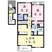 クレールⅤの間取り画像