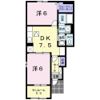 ストロベリーⅠの間取り画像