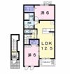 リーブル プラースⅡの間取り画像