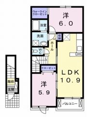 モダンハウス南方の間取り画像