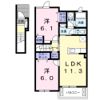 シャンティBの間取り画像