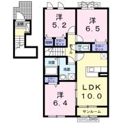 シェル・トゥールBの間取り画像