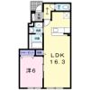 アニメートMの間取り画像