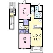 ファミールT・K Ⅱの間取り画像