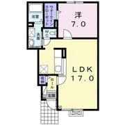 エルムプラシードA11号館の間取り画像