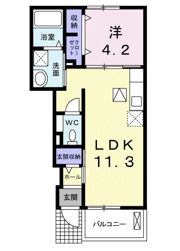 イースト パークの間取り画像