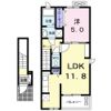 リルシア Ⅱの間取り画像