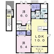 レジデンス寺町Ⅱの間取り画像